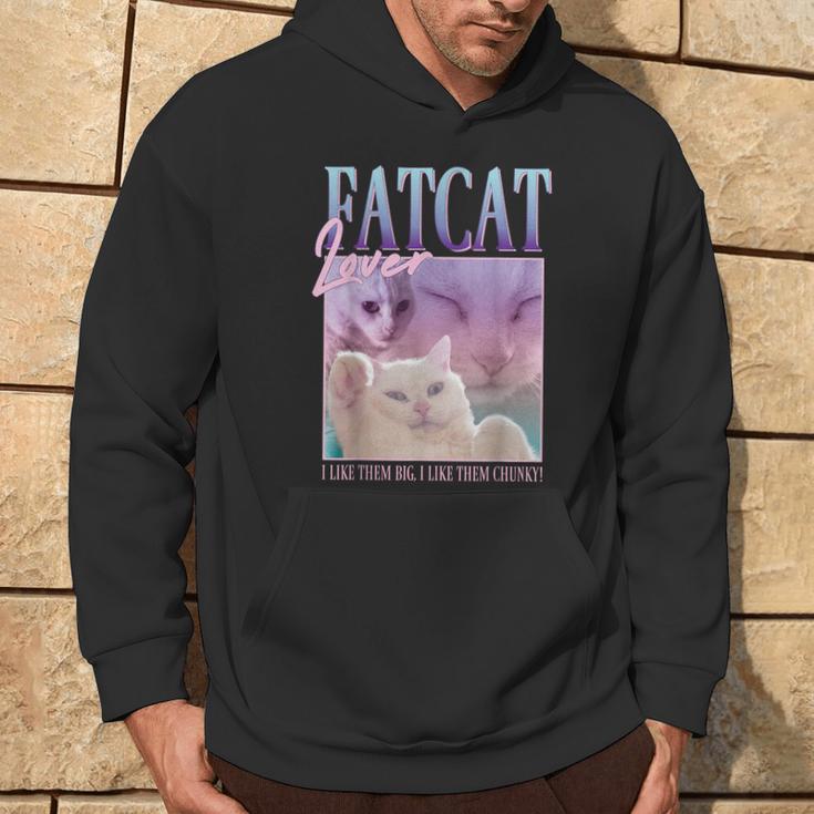 Fat Cat Kitten Thick Pet Cat Owner Kapuzenpullover Lebensstil