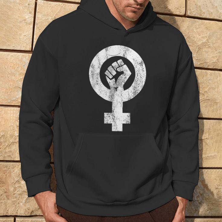 Feminism Fist For Beginners And Feminists Kapuzenpullover Lebensstil