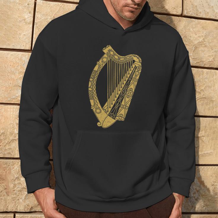 Flag Of Ireland Harp Flag Irish Harp Symbol Kapuzenpullover Lebensstil