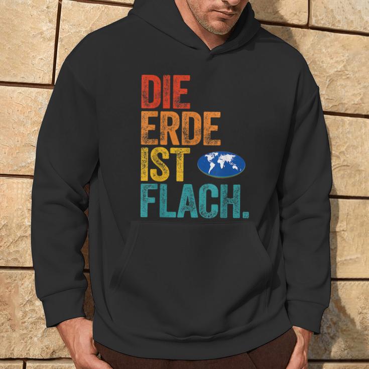 Flat Earth Society Die Erde Ist Flat Erd Kapuzenpullover Lebensstil