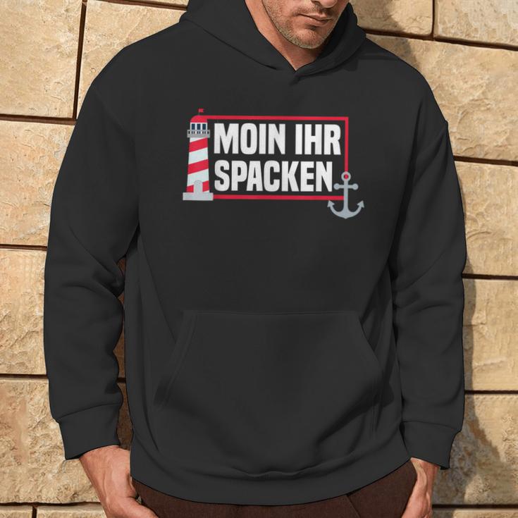 Flatdeutsch North German Moin Her Spacken Kapuzenpullover Lebensstil