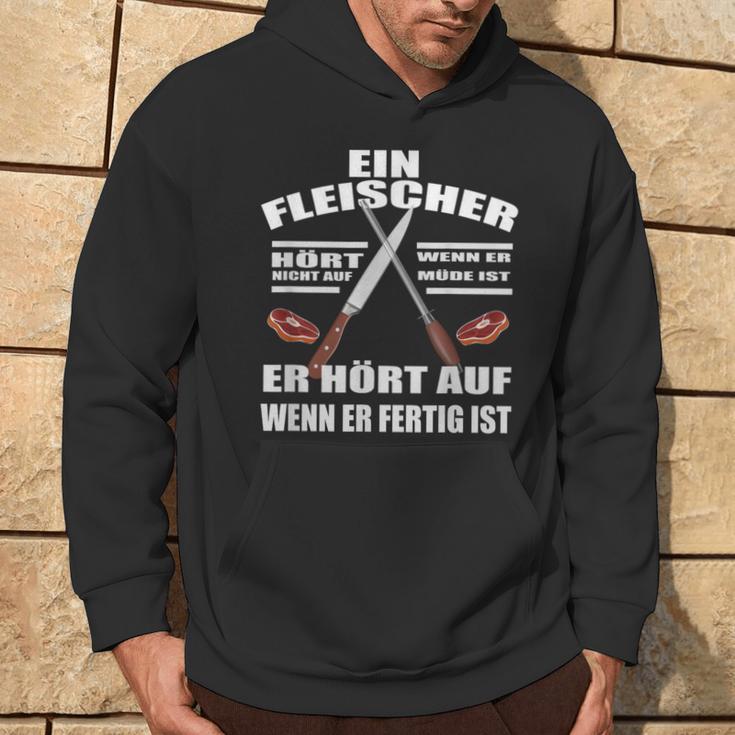 Fleischer Fleischerei Butcher Meister Kapuzenpullover Lebensstil