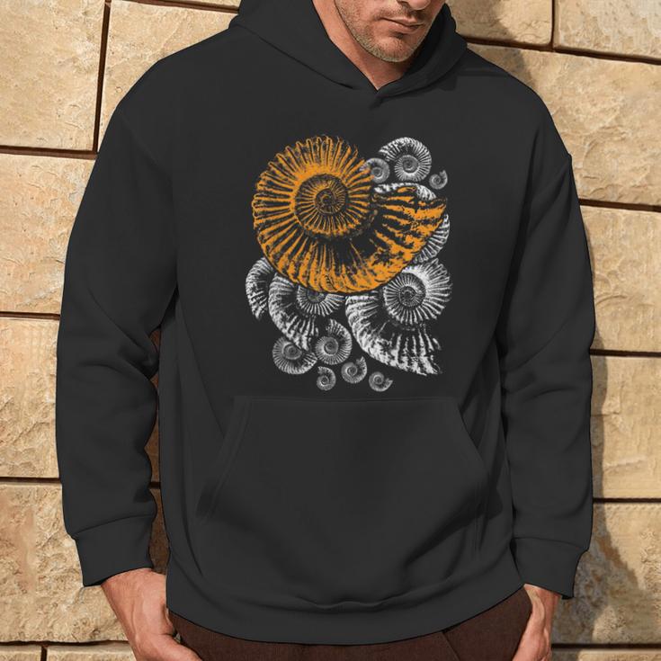 Fossil Paleontologist Ammonite Kapuzenpullover Lebensstil