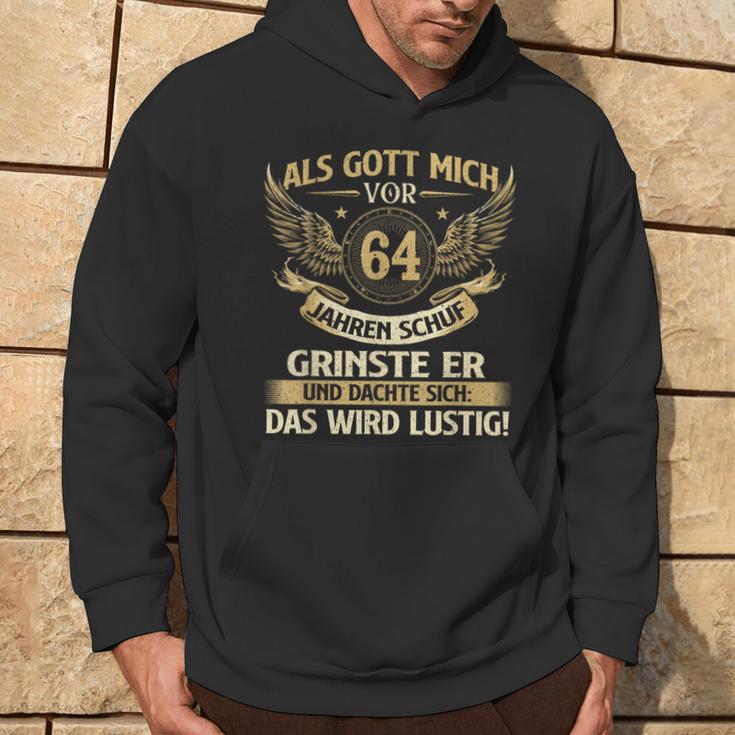 Als Gott Michor 64 Jahren Schuf Birthday Kapuzenpullover Lebensstil