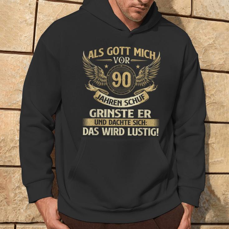 Als Gott Michor 90 Jahren Schuf Birthday Kapuzenpullover Lebensstil