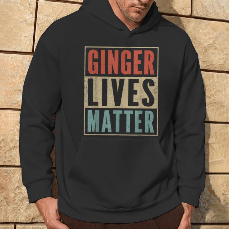 Ginger Lives Matter Retro Colours Redhead Kapuzenpullover Lebensstil