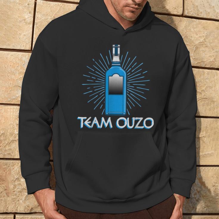 Greek Schnapps Greece Team Ouzo Kapuzenpullover Lebensstil