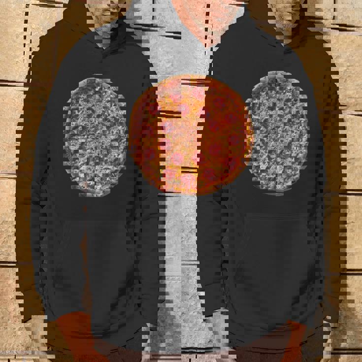 Pizza Graphic Hoodie Lifestyle