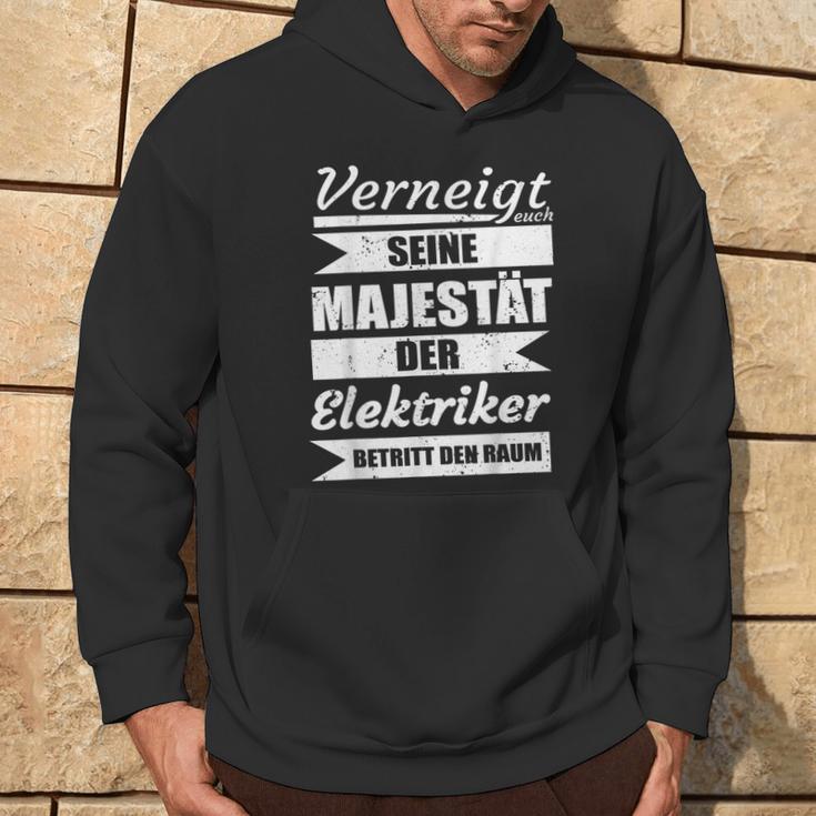 Sayings Seeine Majestät Der Elektrokerker Kapuzenpullover Lebensstil