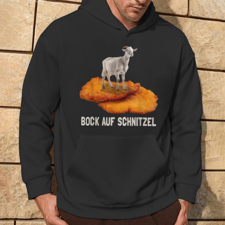 Schnitzeleal Cutlet Meat Butcher Kapuzenpullover Lebensstil