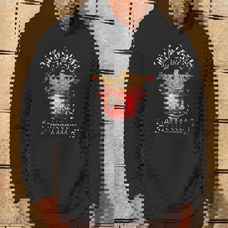 Xmas Tis The Season For Tamales Christmas Mexican Food Hoodie Lifestyle