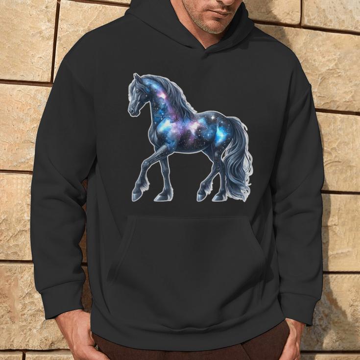 Galaxy-Pferd Kapuzenpullover Lebensstil