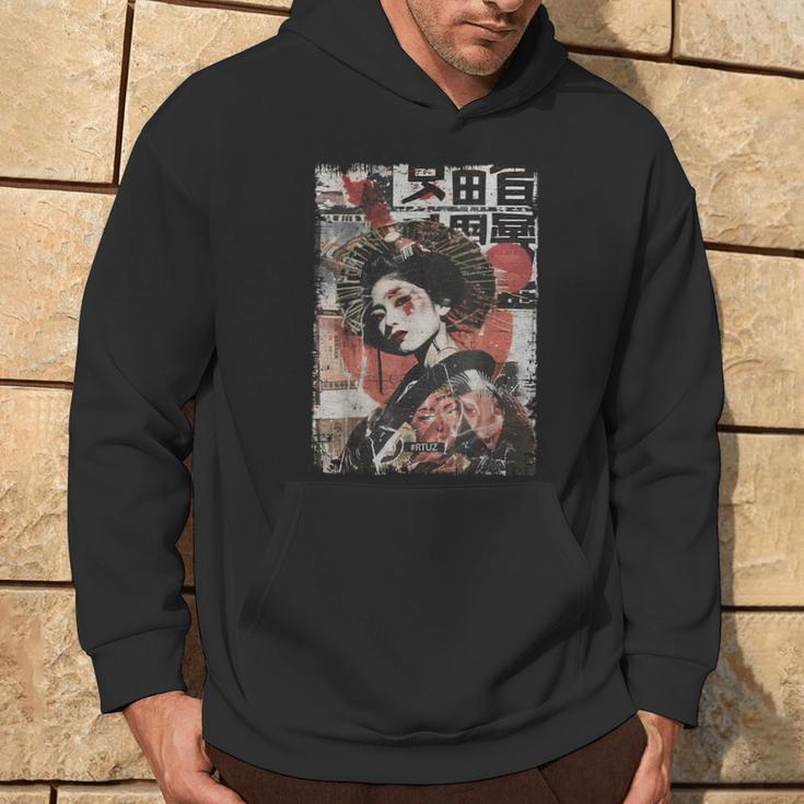 Geisha Asia Japan Frauintage Kultur Tokyo Geisha Kapuzenpullover Lebensstil