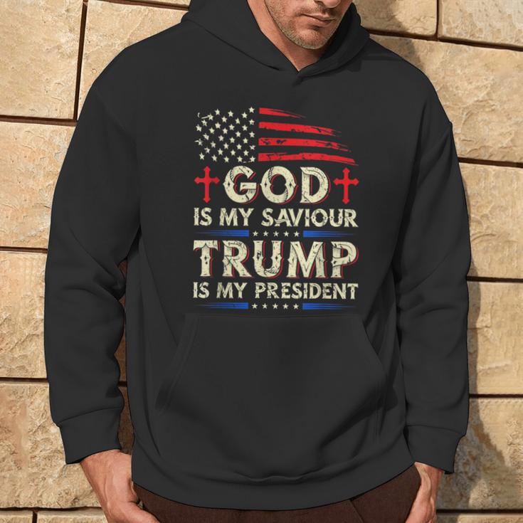 Gott Ist Mein Erlö God Is My Redeemer Trumpf Is My President Kapuzenpullover Lebensstil