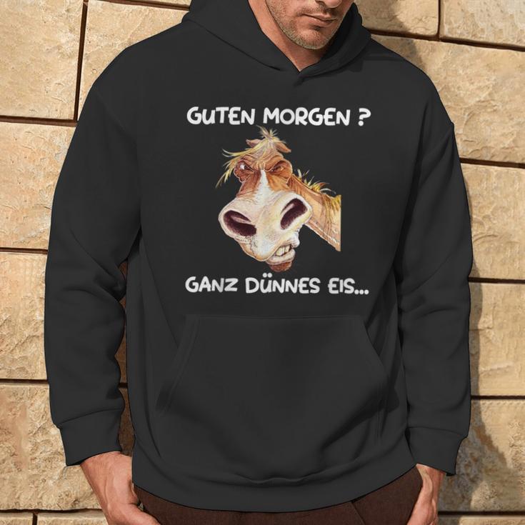 Guten Morgen Ganz Thin Eis Kapuzenpullover Lebensstil