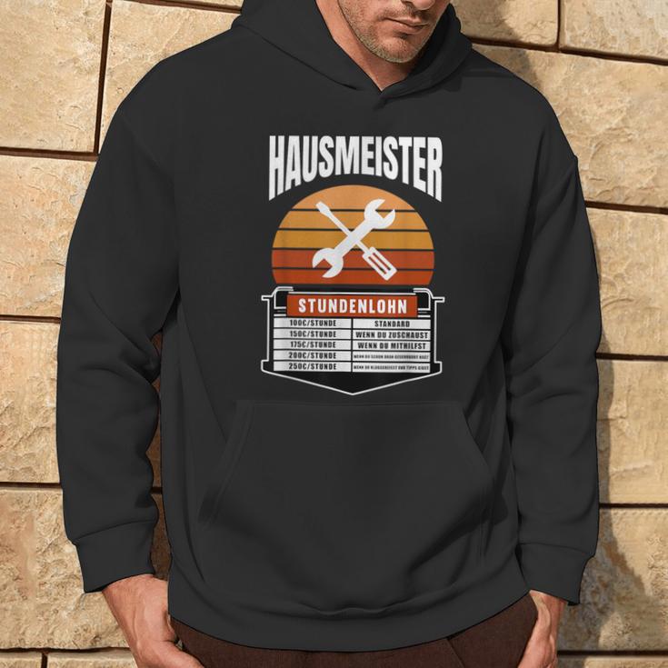 Hausmeister Stundenlohn Hauswart Preisliste Haustechniker Kapuzenpullover Lebensstil