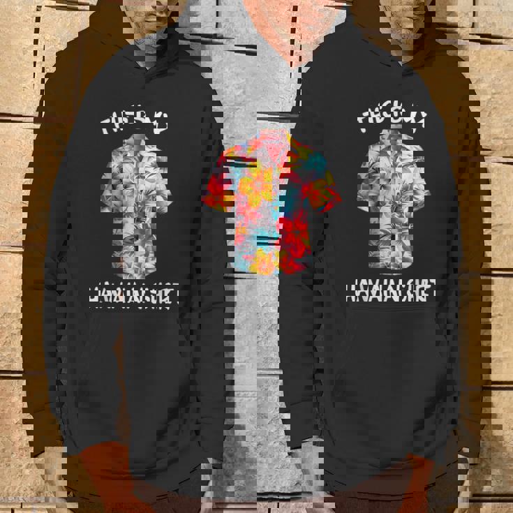 This Is My Hawaiian Tropical Luau Costume Party Hawaii Hoodie Lifestyle