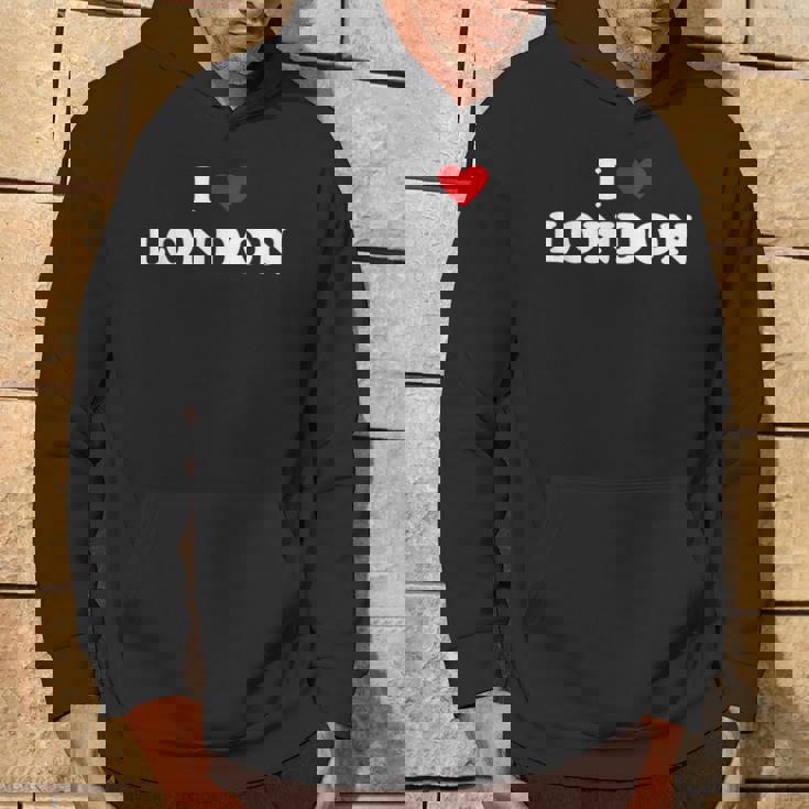 I Heart United Kingdom City I Love London Hoodie Lifestyle
