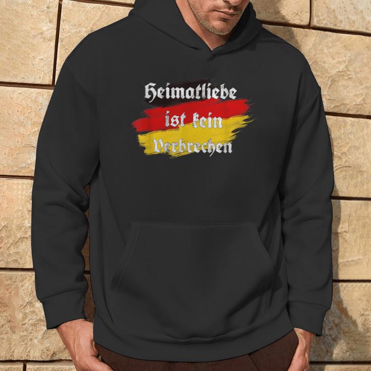 Heimatliebe Ist Keinerbrechen German Classic Kapuzenpullover Lebensstil