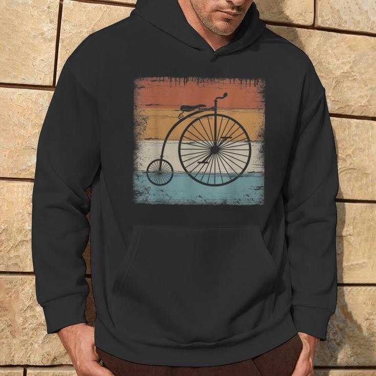 High Wheel Retrointage Bike Cyclist Kapuzenpullover Lebensstil