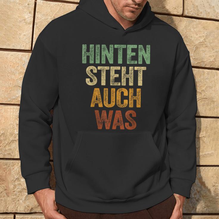 Hinten Steht Auch Was Saying Hinten Steht Auch Wat Kapuzenpullover Lebensstil