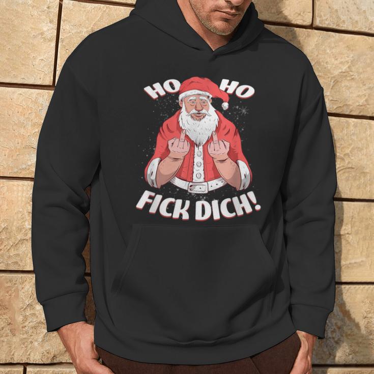 Ho Ho Fick Dich Christmas I Anti Christmas Kapuzenpullover Lebensstil