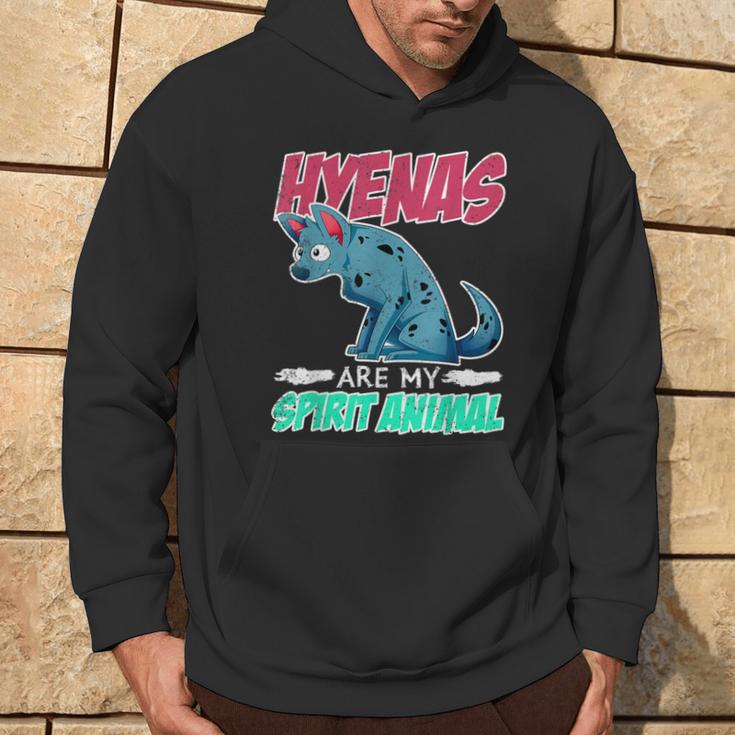 Hyänen Sind Meine Spiritual Animals Hyaena Kapuzenpullover Lebensstil