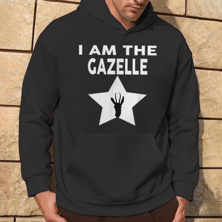 Ich Bin Die Gazelle Kapuzenpullover Lebensstil