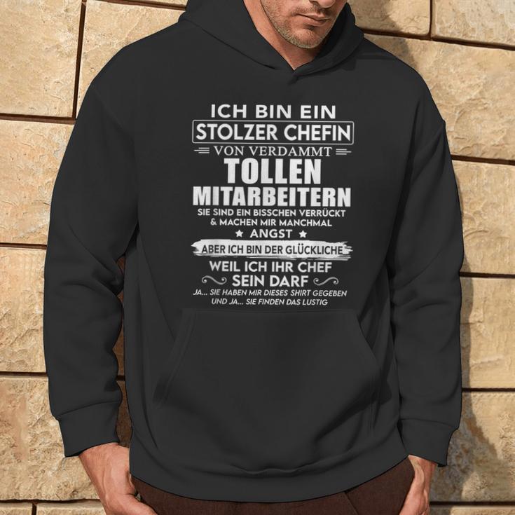 Ich Bin Ein Stolzer Chefinonerdammt Tollen Mitarbeitern Kapuzenpullover Lebensstil