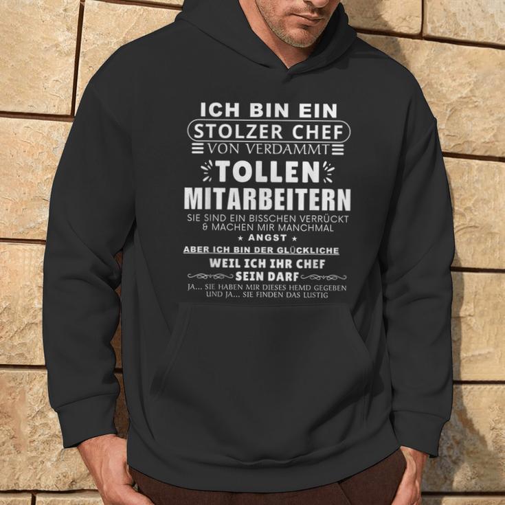 Ich Bin Ein Stolzer Chefonerdammt Tollen Employee Kapuzenpullover Lebensstil