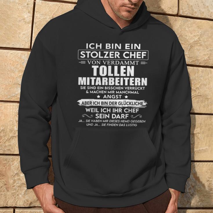 Ich Bin Ein Stolzer Chefonerdammt Tollen Mitarbeitern Kapuzenpullover Lebensstil