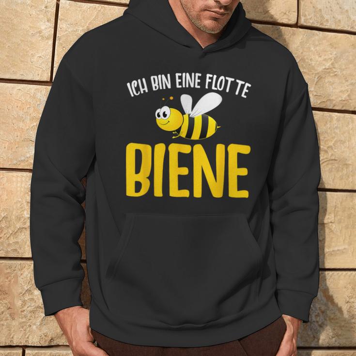 Ich Bin Eine Flotte Biene Kapuzenpullover Lebensstil