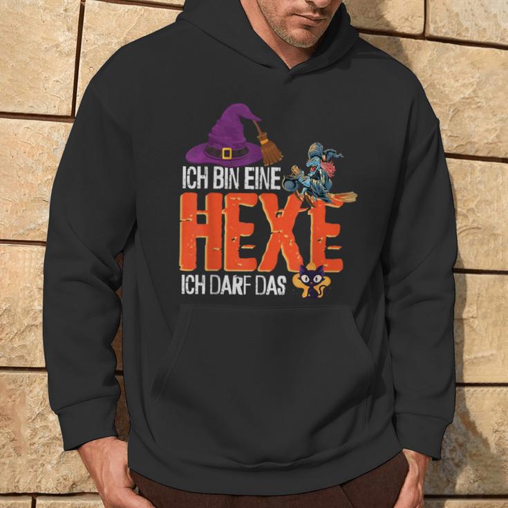 Ich Bin Eine Hexe Ich Darf Das Hexe Kapuzenpullover Lebensstil