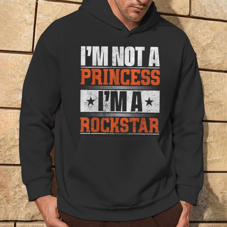 Ich Bin Keine Prinzessin Ich Bin Ein Rockstar Kapuzenpullover Lebensstil