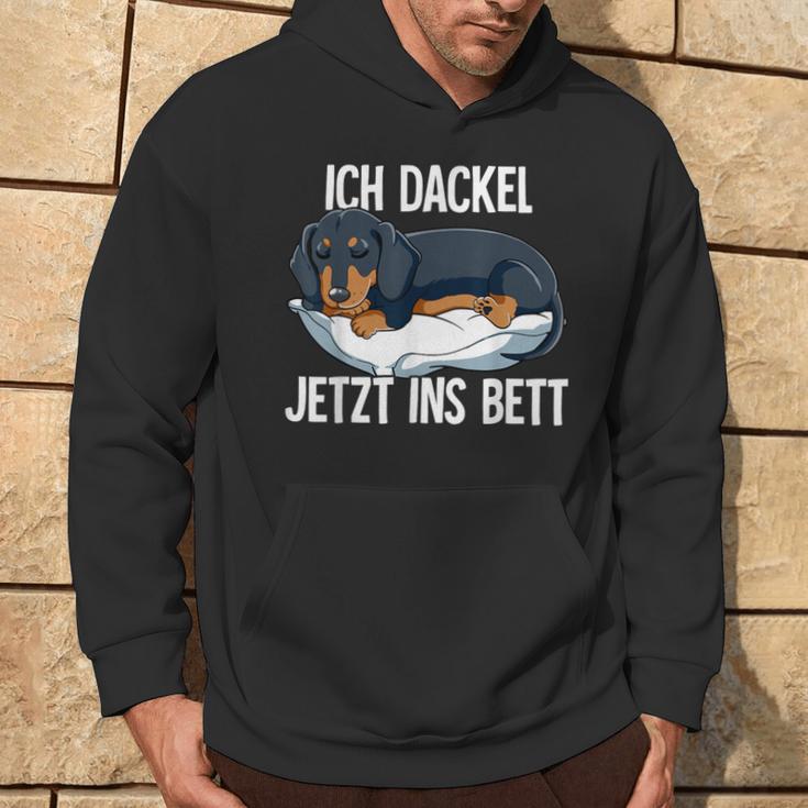 Ich Dachshund Jetzt Ins Bett Kapuzenpullover Lebensstil