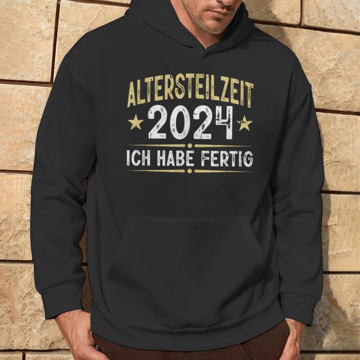 Ich Habe Fertig Rente Retirement Kapuzenpullover Lebensstil