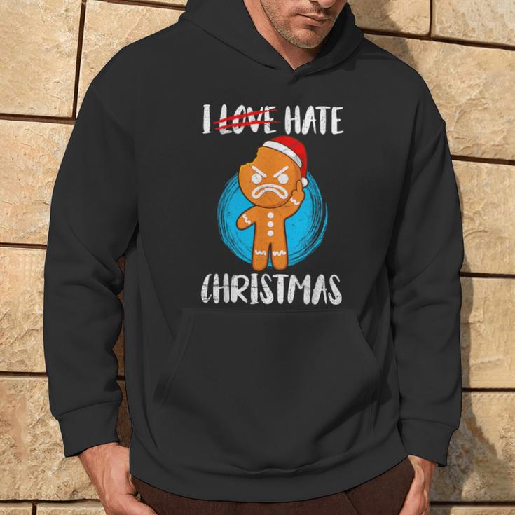 Ich Hasse Christmas Cookie Fun Christmas Kapuzenpullover Lebensstil