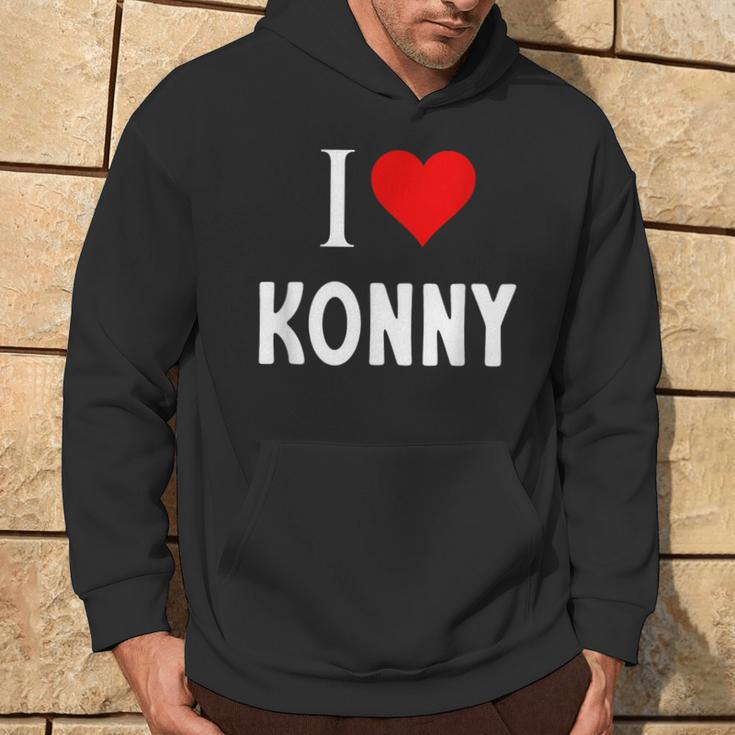 Ich Liebe Konny Kapuzenpullover Lebensstil