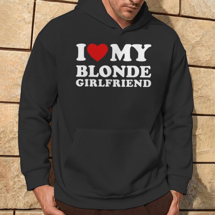 Ich Liebe Meine Blonde Freund Kapuzenpullover Lebensstil