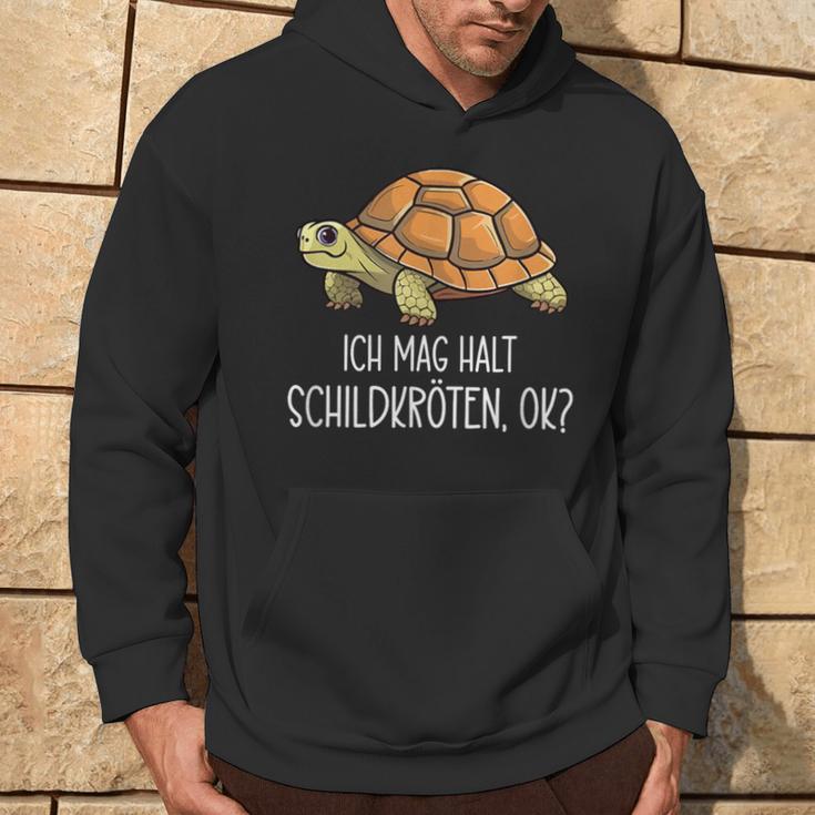 Ich Mag Halt Schildkröten Ok Kapuzenpullover Lebensstil