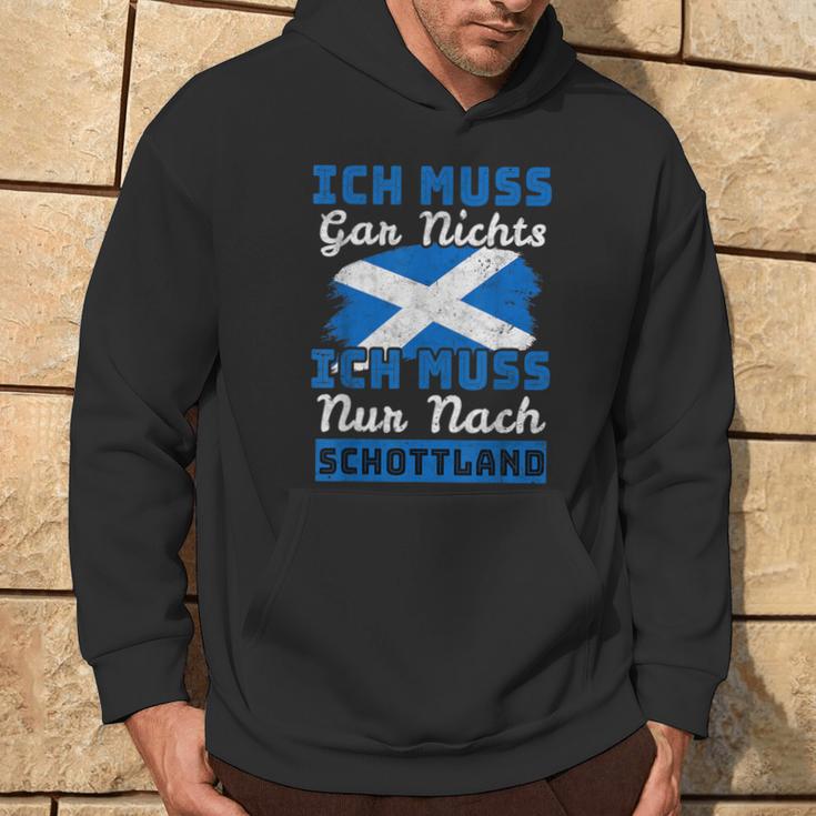 Ich Muss Nur Nach Scotland I Must Not Be In English Kapuzenpullover Lebensstil