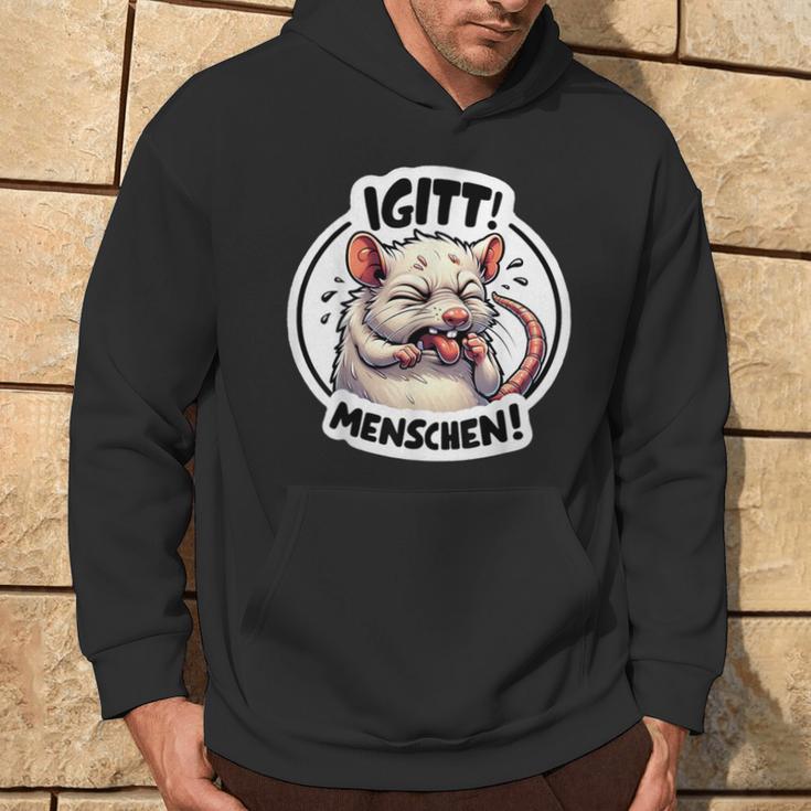 Igitt Menschen Ich Hasse Menschen Sarcasmus Ironie Kapuzenpullover Lebensstil