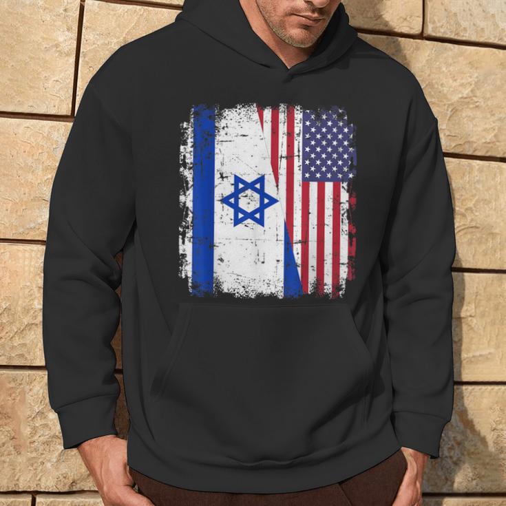 Israel Usa Flag Kapuzenpullover Lebensstil