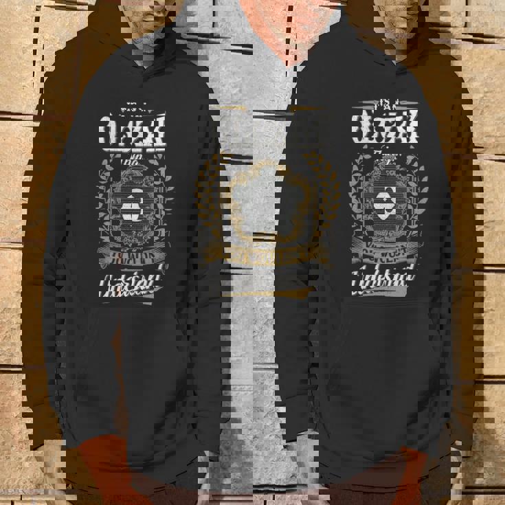 It's An Olczak Thing You Wouldn't Understand Personalized Last Name Olczak Family Crest Coat Of Arm Hoodie Lifestyle