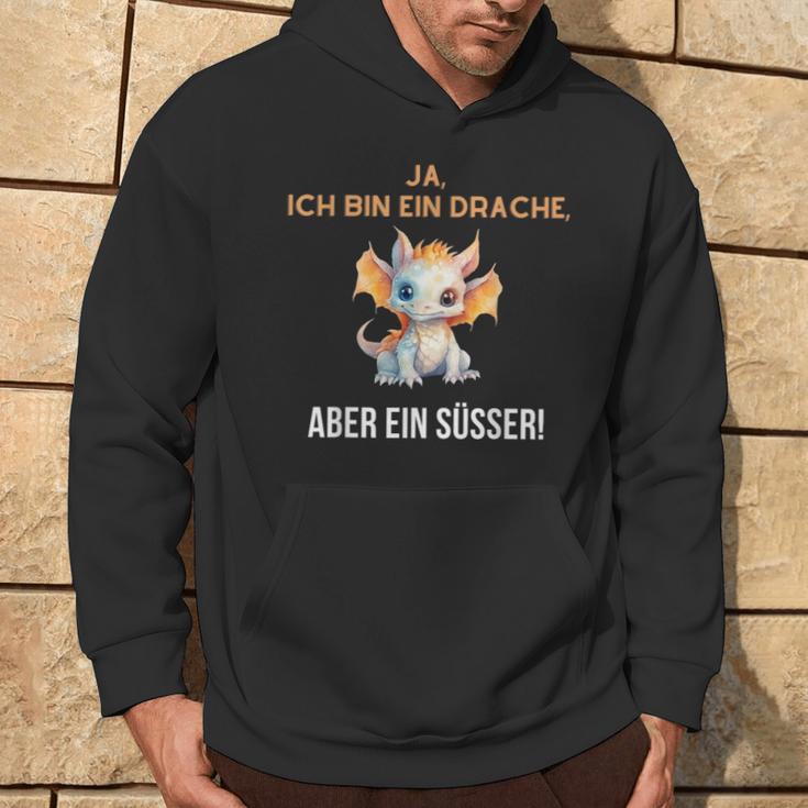 Ja Ich Bin Ein Drache Aber Ein Süsser Kapuzenpullover Lebensstil