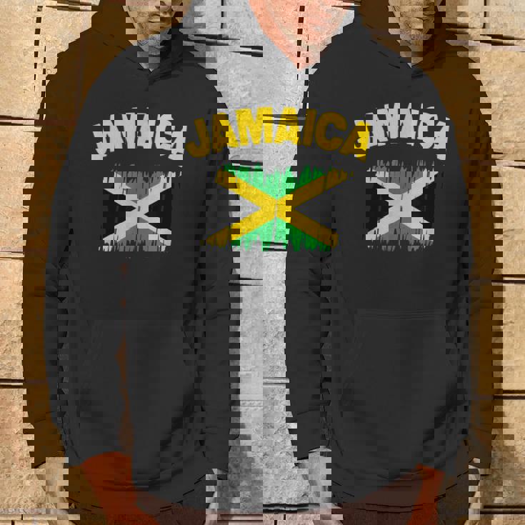 Jamaican Flag Jamaica Jamaican Jamaica Pround Felpa con cappuccio Estilo de vida