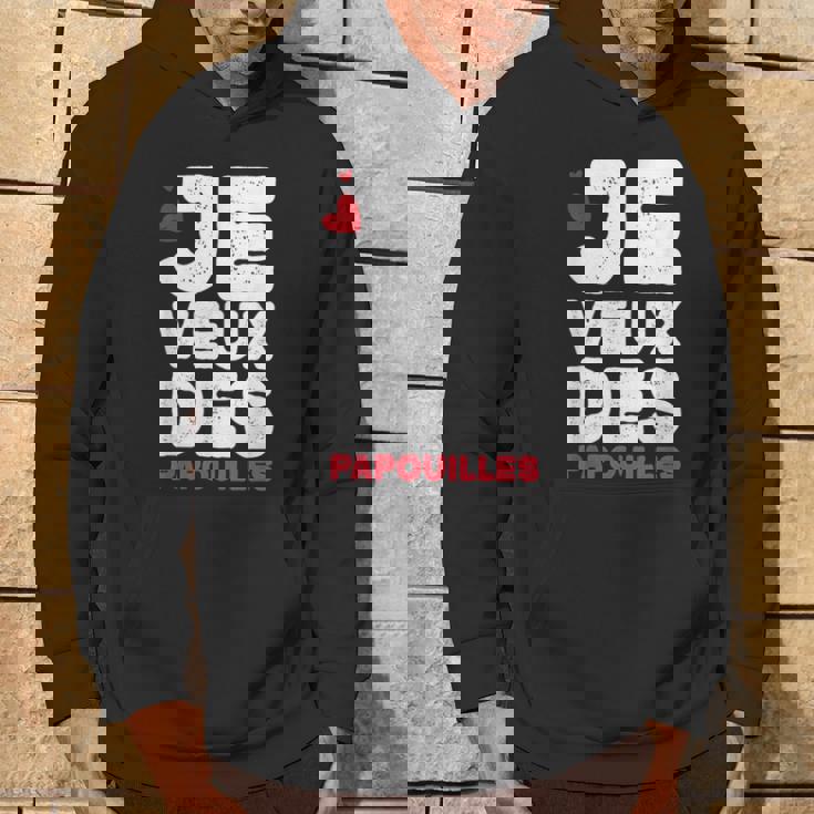 Jeeux Des Papouilles Idee Cadeau Saintalentin Citation Sweat à capuche Lifestyle