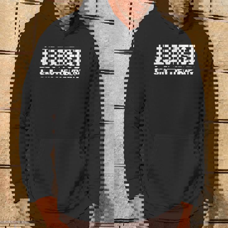 Jujitsu Sports Jujitsu È La Mia Terapia Felpa con cappuccio Estilo de vida