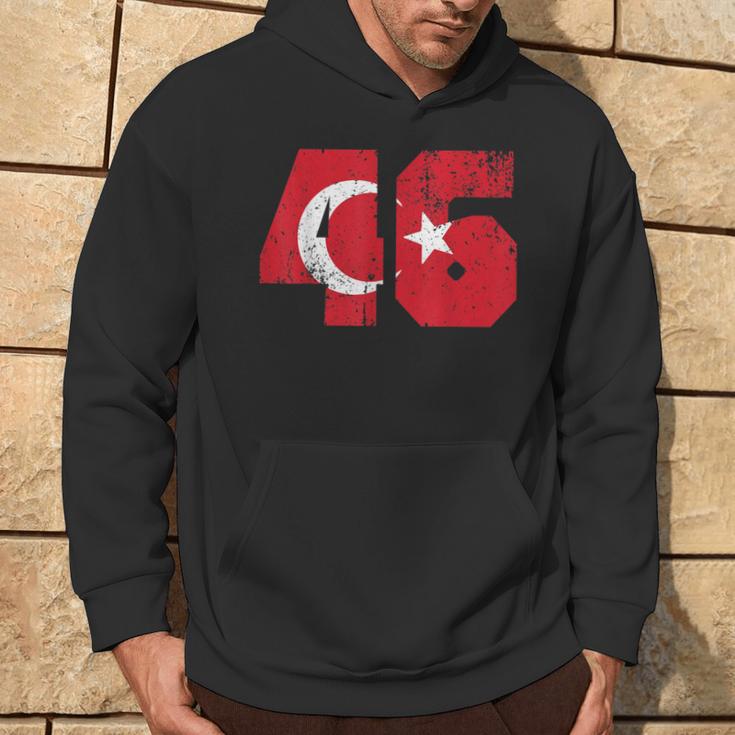 Kahramanmaras 46 Memleket Turkish Flag Kapuzenpullover Lebensstil