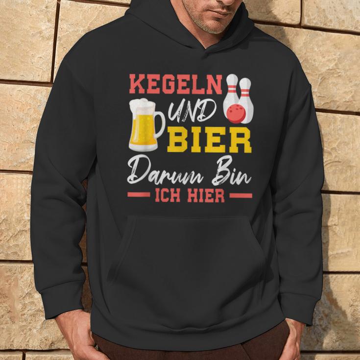 Kegel Und Bier Kapuzenpullover Lebensstil